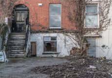 Derelict Vandalized Building Ireland