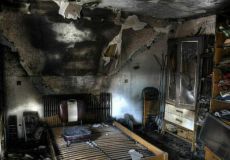 fire damage restoration work in Ireland